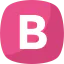 Letter b icon 64x64