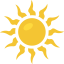 Sun icon 64x64