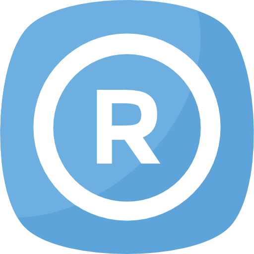 Registered icon