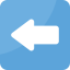 Left arrow icon 64x64