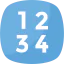 Numbers biểu tượng 64x64