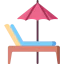 Beach chair ícono 64x64