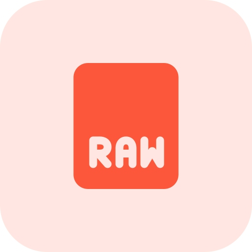 Raw format icon