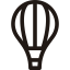 Hot air balloon icon 64x64