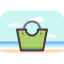 Beach bag ícono 64x64