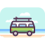 Minivan icône 64x64