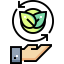 Recycling icon 64x64