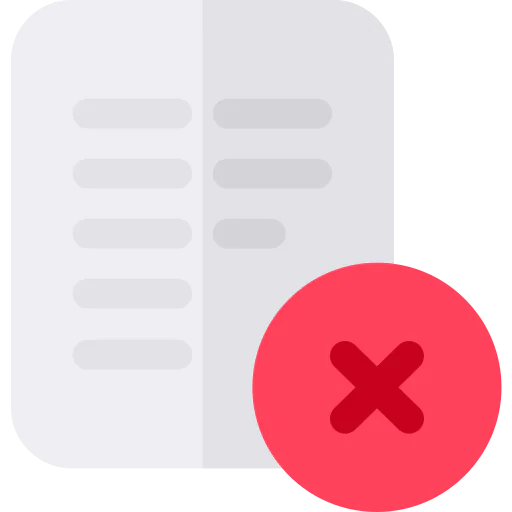 Decline icon