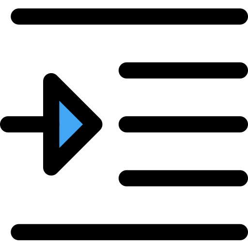 Indent icon