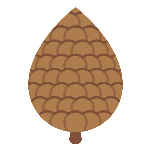 Pine cone icon