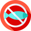 No fish Symbol 64x64