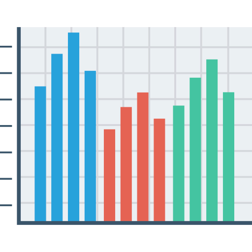 Bar graph icon