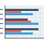 Bar graph icon 64x64