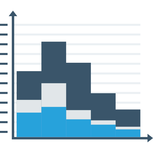 Bar chart icon