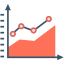 Line graph іконка 64x64