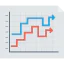Business chart icon 64x64