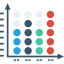 Line chart icon 64x64