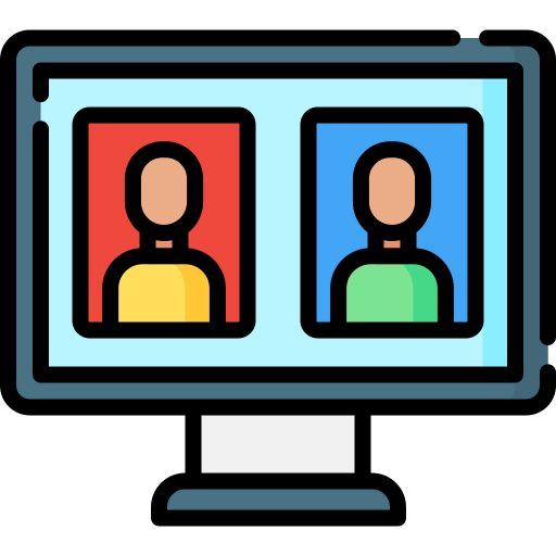Online interview icon