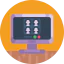 Online conference icon 64x64