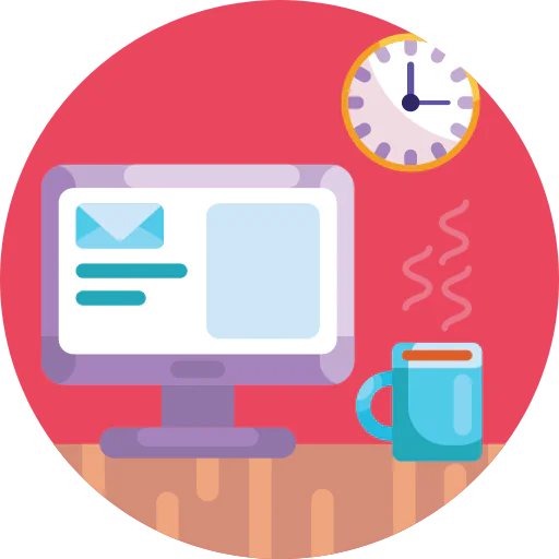 Desktop computer icon