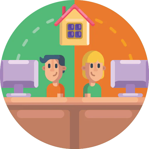 Desktop computer icon