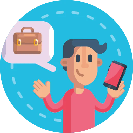 Working man icon