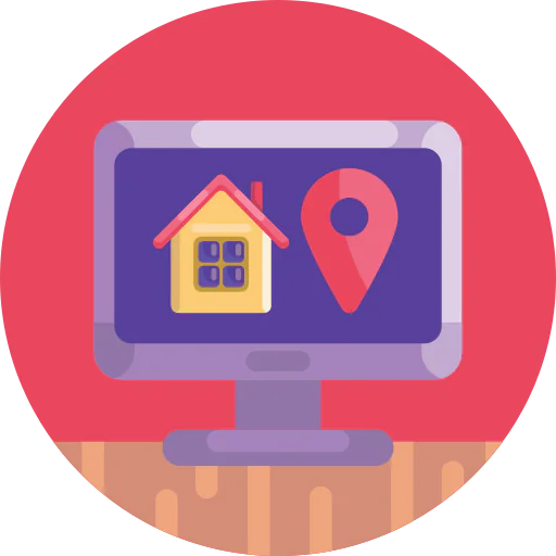 Desktop computer icon