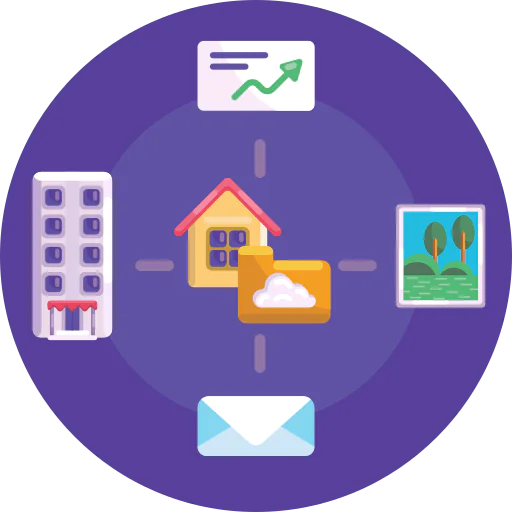 Data sharing icon