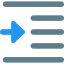 Indent icon 64x64
