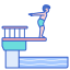 Diving board biểu tượng 64x64