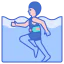 Sportswoman icon 64x64