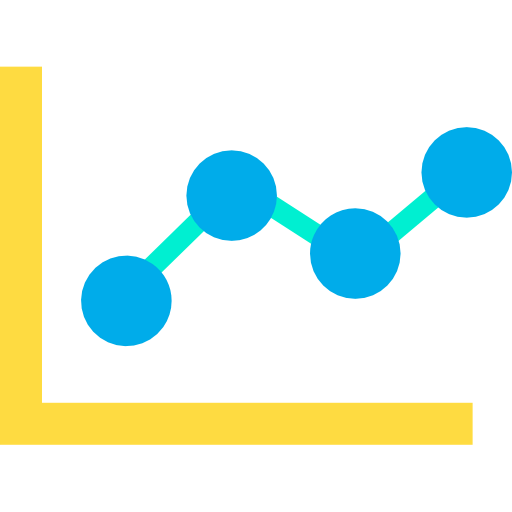 Line chart icon