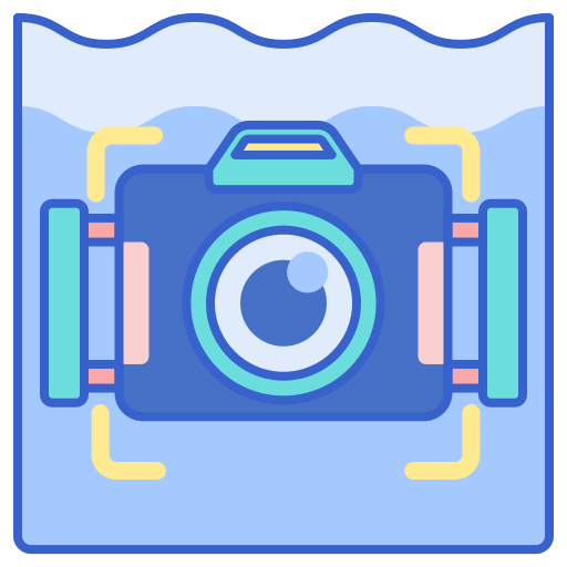 Underwater camera icon