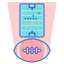 American football field icon 64x64