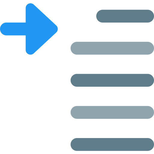 Indent icon