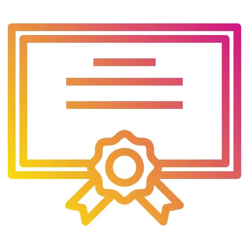 Certificate icon