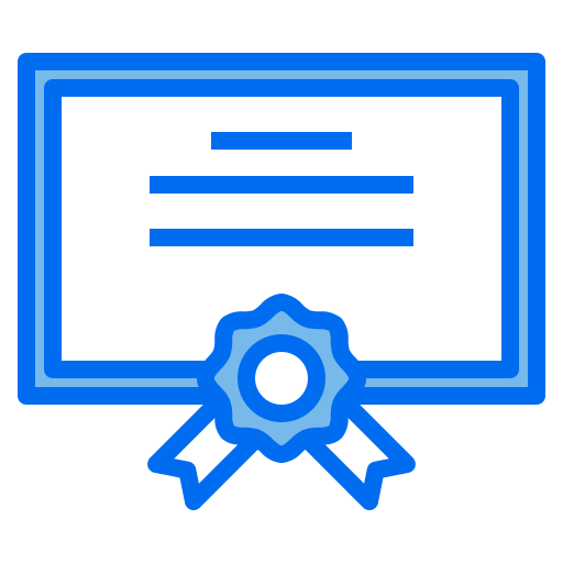 Certificate icon