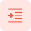 Indent icon 64x64
