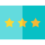 Three stars 图标 64x64