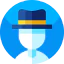 Fedora hat Symbol 64x64