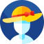 Шляпа от солнца иконка 64x64