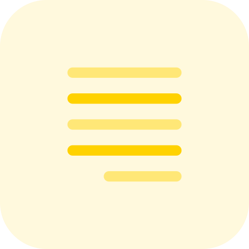 Justify icon
