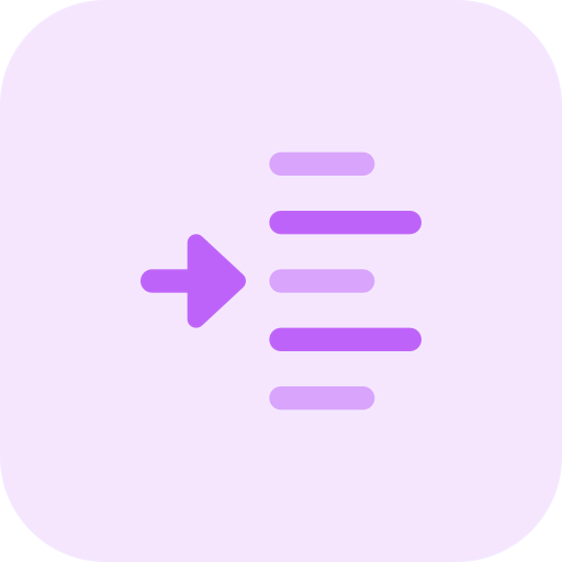 Indent icon