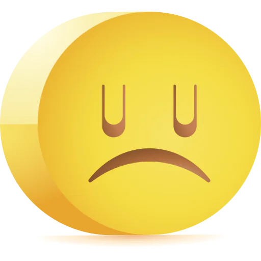Sad icon