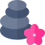 Hot stones icon 64x64
