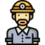 Construction worker icon 64x64