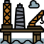 Oil platform icon 64x64