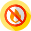 No fire アイコン 64x64