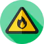 Fire sign icon 64x64