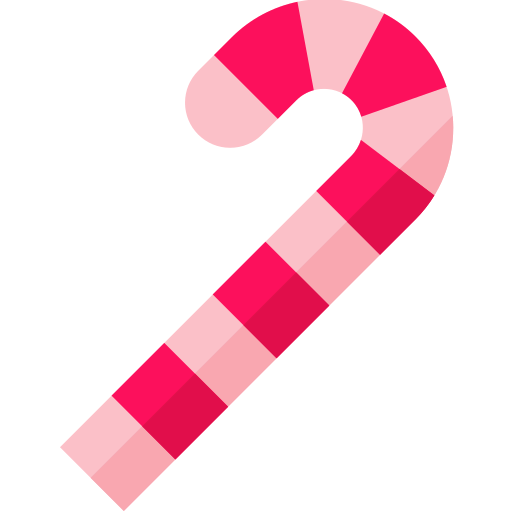 Candy cane icon